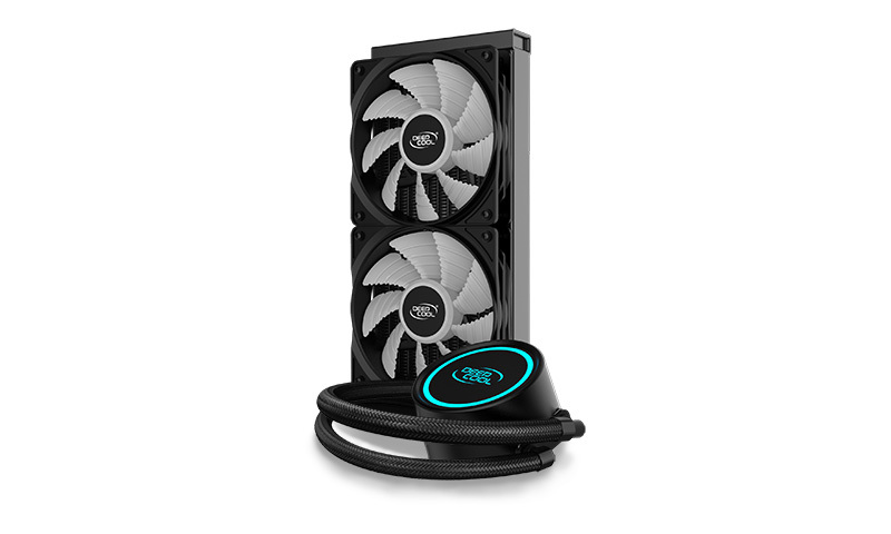 240mm Deepcool GAMMAXX L240 RGB AIO CPU Cooler image