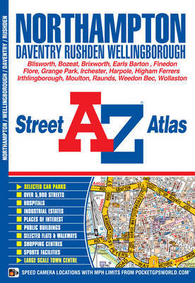 Northampton & Wellingborough Street Atlas by Geographers A-Z Map Company image