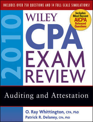 Wiley CPA Exam Review 2010: Auditing and Attestation on Paperback by Patrick R. Delaney