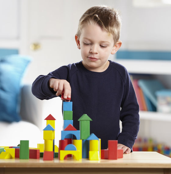Melissa & Doug: 100pc Wood Blocks Set image