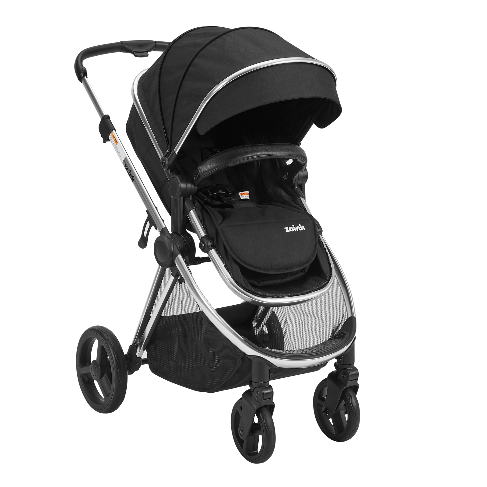 2-in-1 Deluxe Baby Stroller Pram With Reversible Seat image