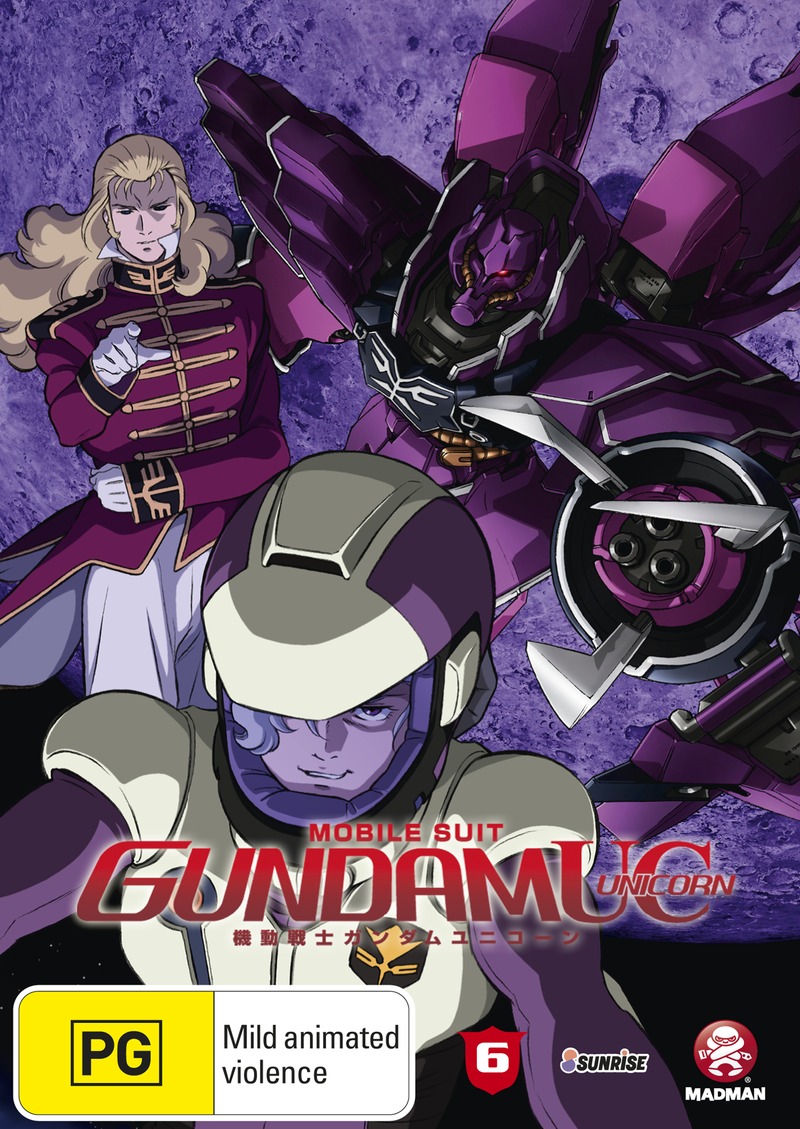 Mobile Suit Gundam Unicorn Vol. 06 on DVD