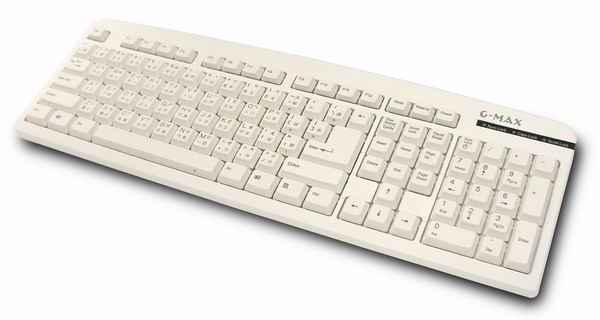 Gigabyte Keyboard PS/2 GK-4P Black/Silver image