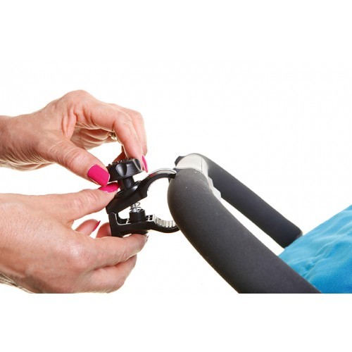 Strollerbuddy® Drink Holder - Black/Cream Trim image