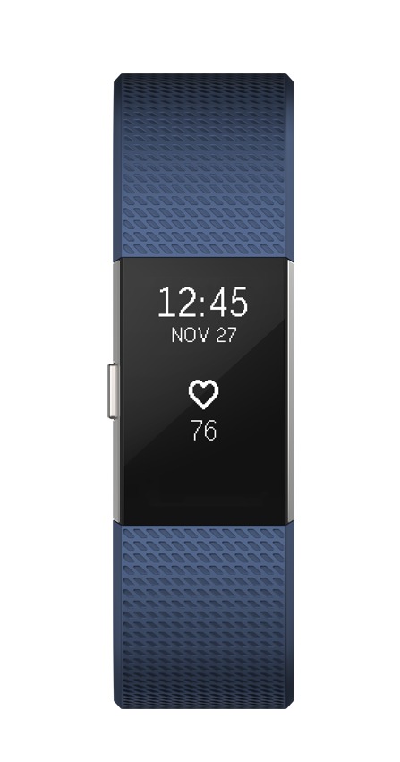 Fitbit: Charge 2 Heart Rate + Fitness Wristband - Small (Blue) image