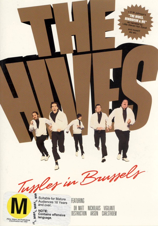 Hives - Tussles in Brussels on DVD image