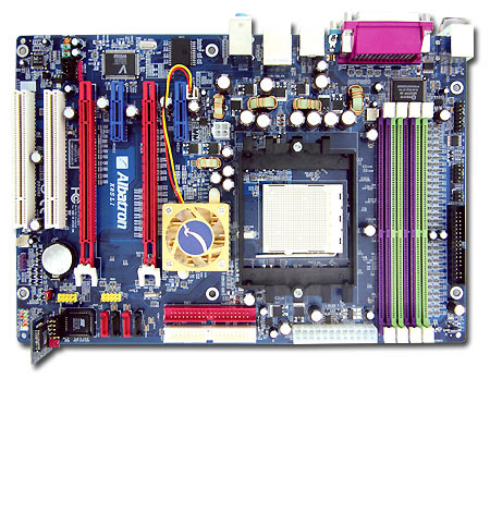 Albatron Motherboard K8SLI ATHLON64 - S939 FOR DUAL PCI-E SLOTS image