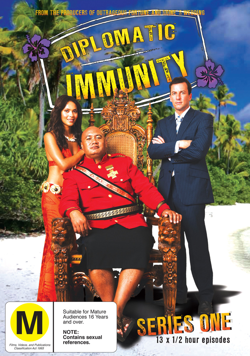 Diplomatic Immunity - Series 1 (2 Disc Set) on DVD image