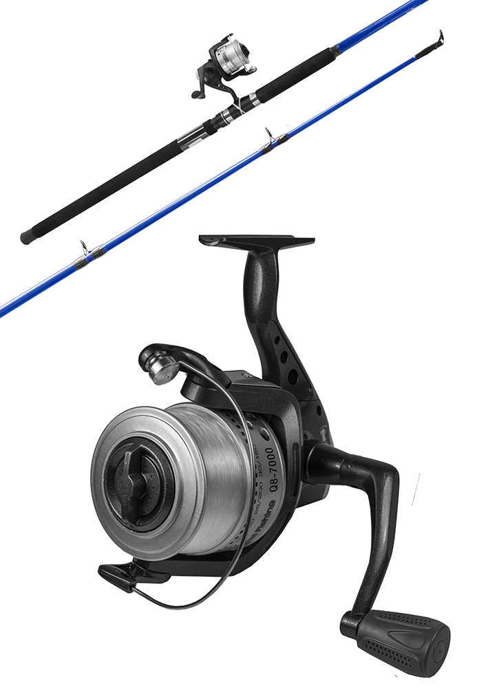 Buy Fishtech Surf Fishing Rod & Reel Combo Set (12ft) 2pce at Mighty Ape NZ