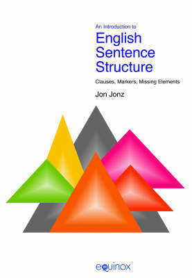 An Introduction to English Sentence Structure on Hardback by Jon Jonz