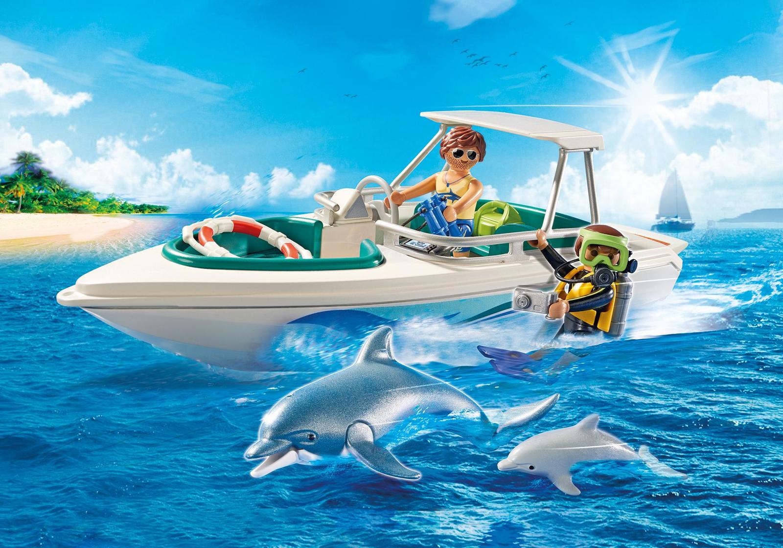 Playmobil: Family Fun - Diving Trip with Speedboat image