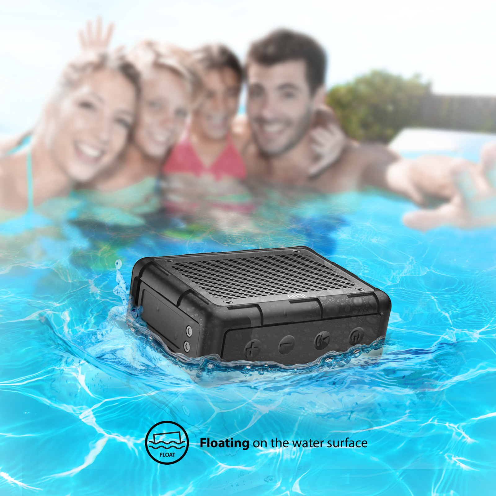 iLuv: Impact Level 2 - Waterproof Bluetooth Speaker