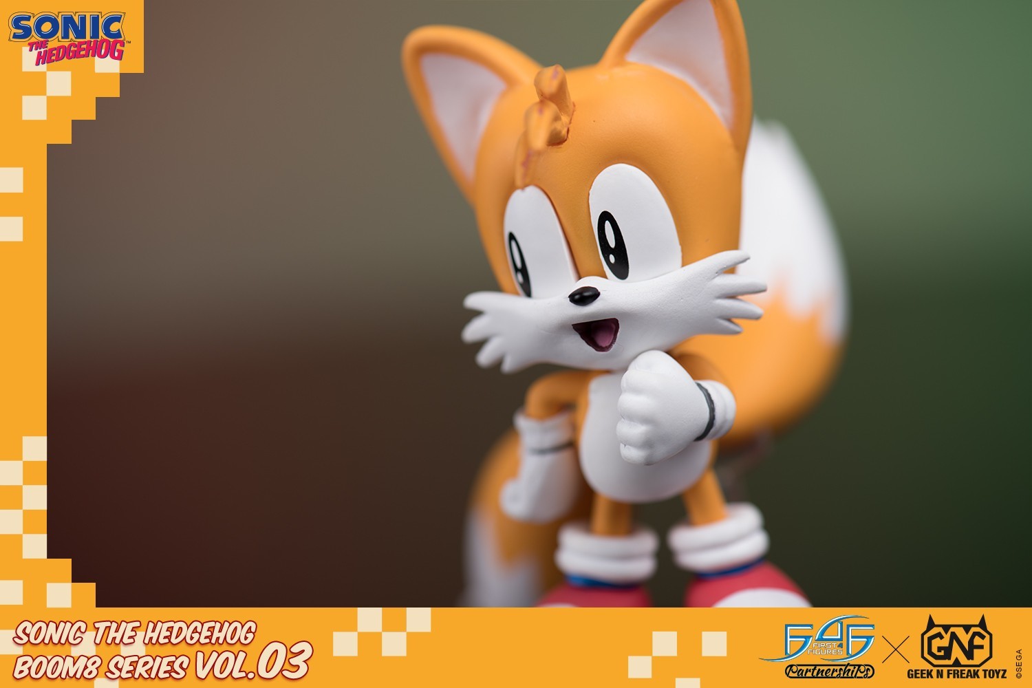 Sonic the Hedgehog: Tails - 3" Boom8 Figure