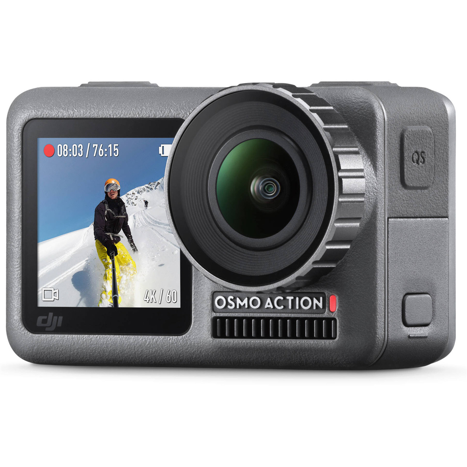 DJI Osmo Action Camera ,4K/60fps, 1080/240fps - Support 4K 30fps HDR Video image