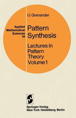 Lectures in Pattern Theory: v. 1 by Ulf Grenander image