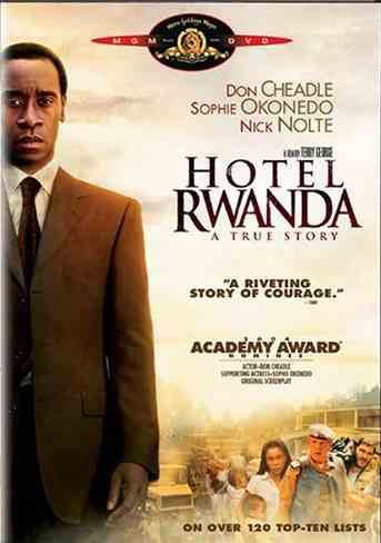 Hotel Rwanda on DVD image