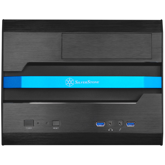 SilverStone SSTSG12B Sugo Series Black Micro ATX Case, Small Form Factor Images at Mighty Ape NZ