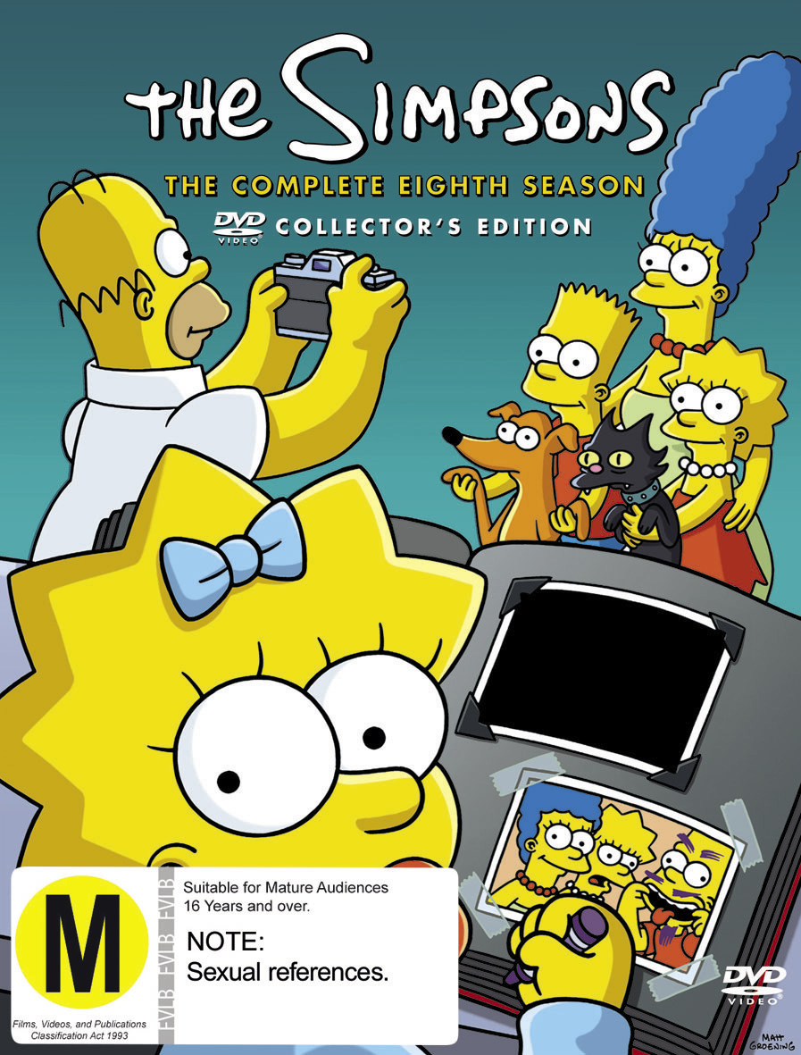 The Simpsons - The Complete Eighth Season on DVD