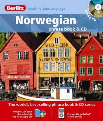 Norwegian Berlitz Phrase Book and CD image