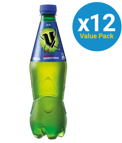 V Blue PET Bottles (12 x 500ml) image