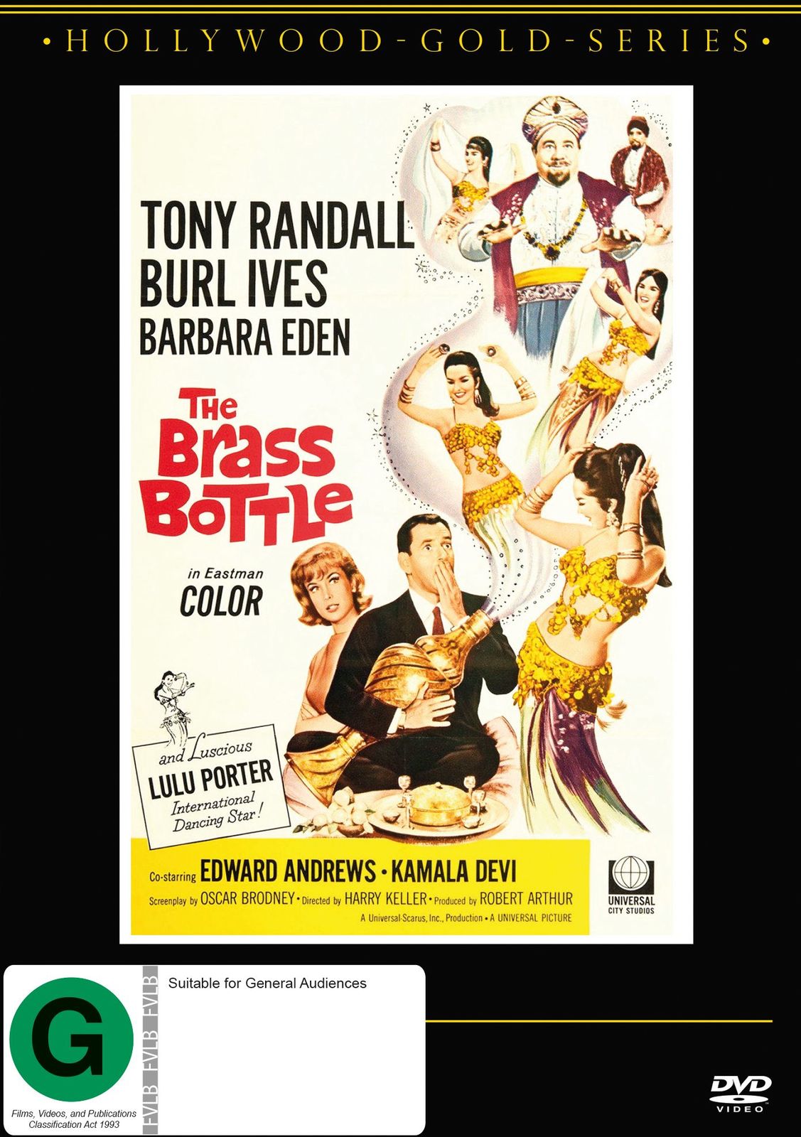The Brass Bottle on DVD image