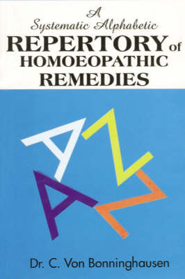 Systematic Alphabetic Repertory of Homeopathy image