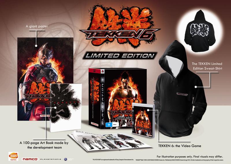 Tekken 6 Collector's Edition (includes Hoodie, Artbook, Poster) on PS3