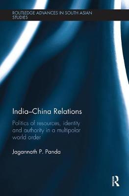 India-China Relations by Jagannath P. Panda image