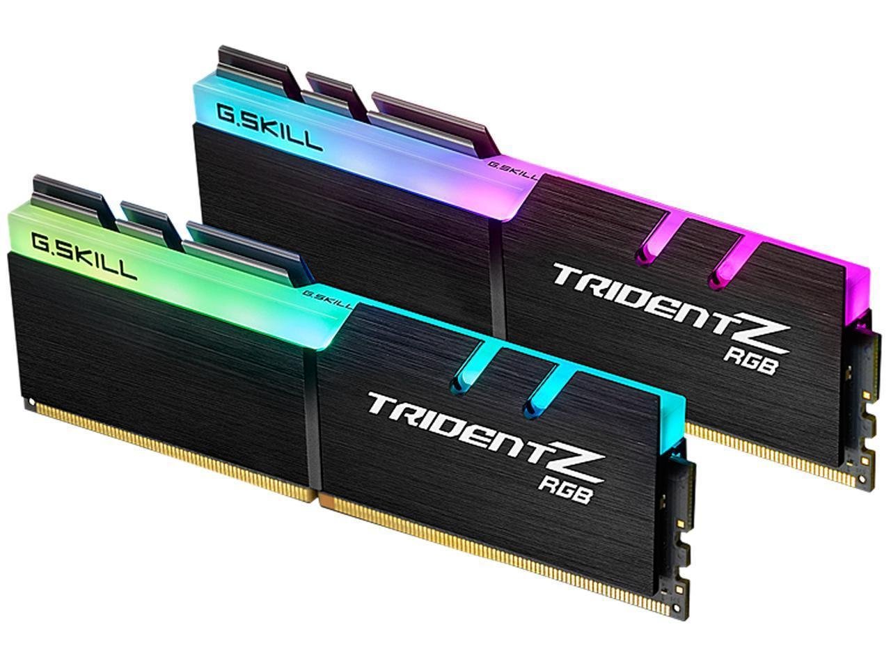 2 x 8GB G.SKILL Trident Z RGB 3200Mhz DDR4 Desktop Memory image