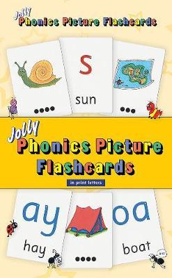 Jolly Phonics Picture Flashcards (in Print Letters) image