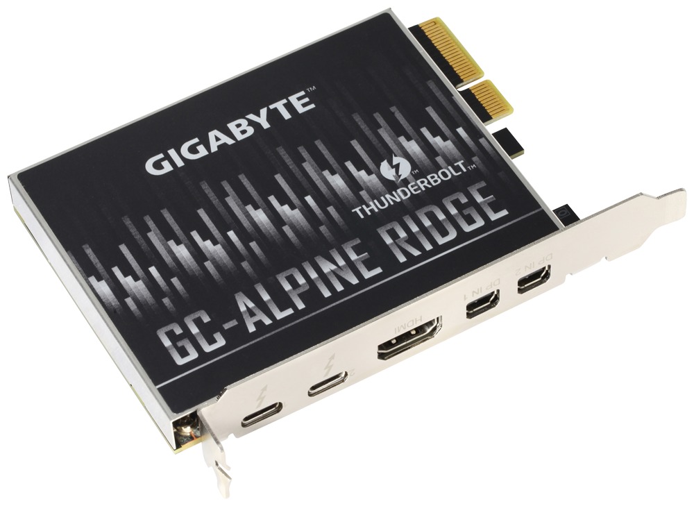 Gigabyte GCAlpine Ridge Intel Thunderbolt 3 Card at Mighty Ape NZ