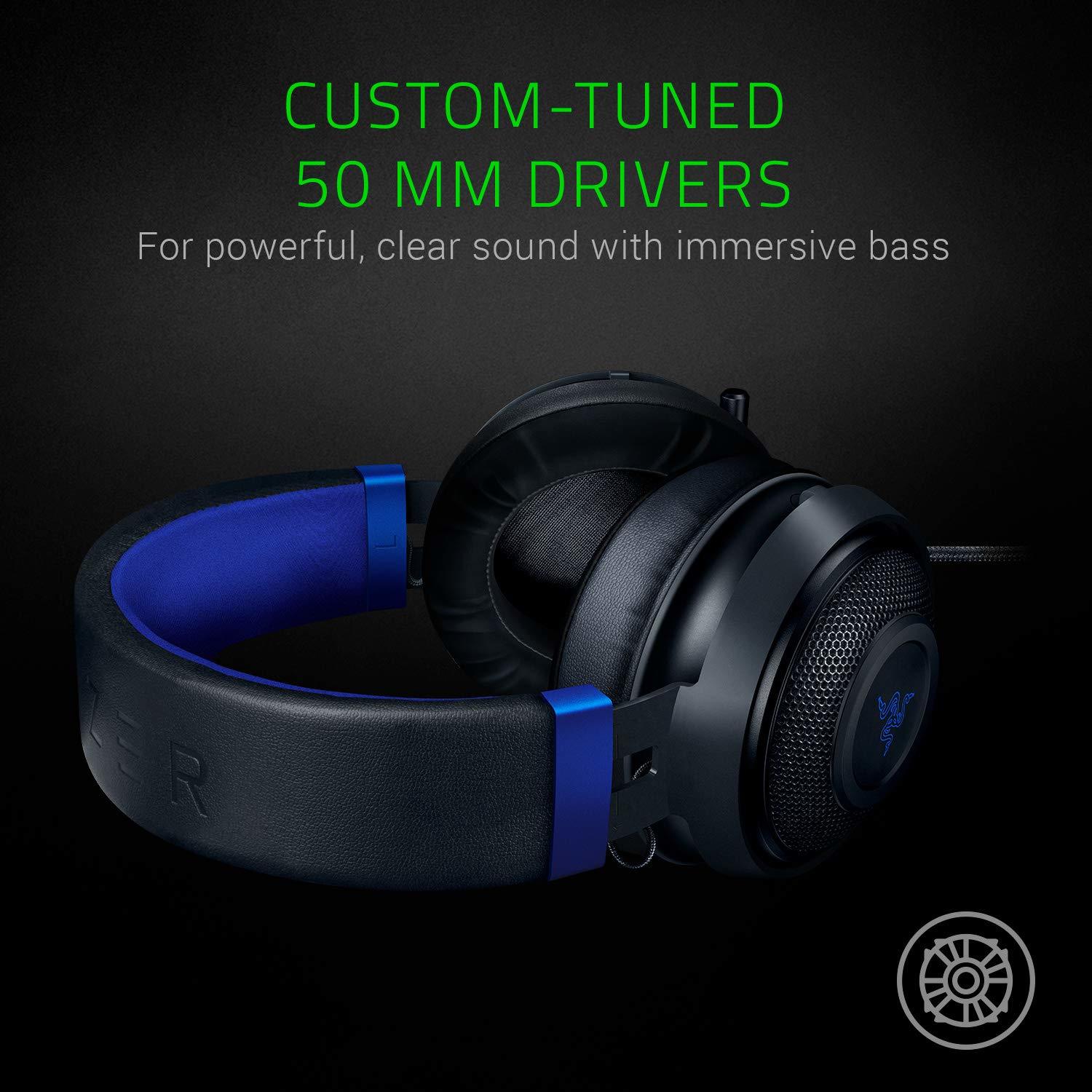 Razer Kraken for Console - Wired Gaming Headset on PS4