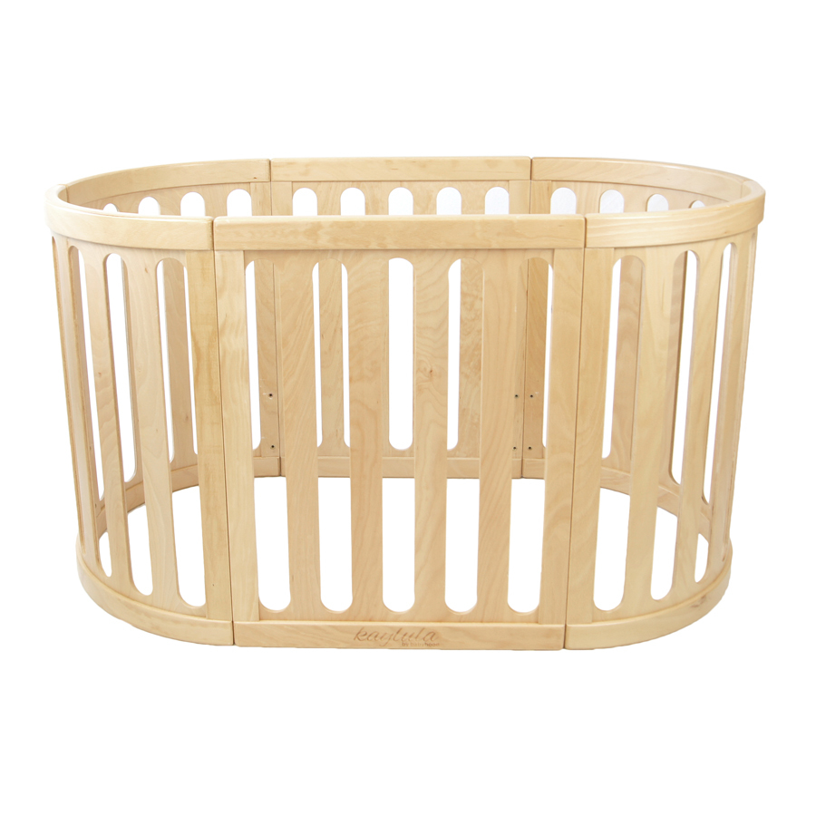 Kaylula Sova 4 in 1 Cot Bed (Beech) image