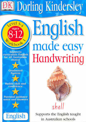 English Made Easy: Handwriting: Level 3-4, Workbook 1 by Dorling Kindersley image