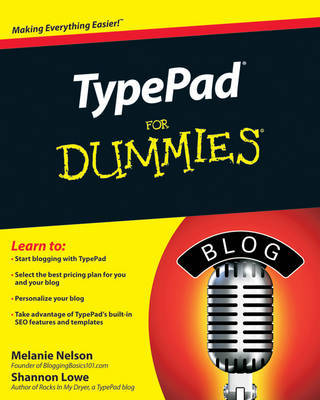 TypePad For Dummies by Shannon Lowe image