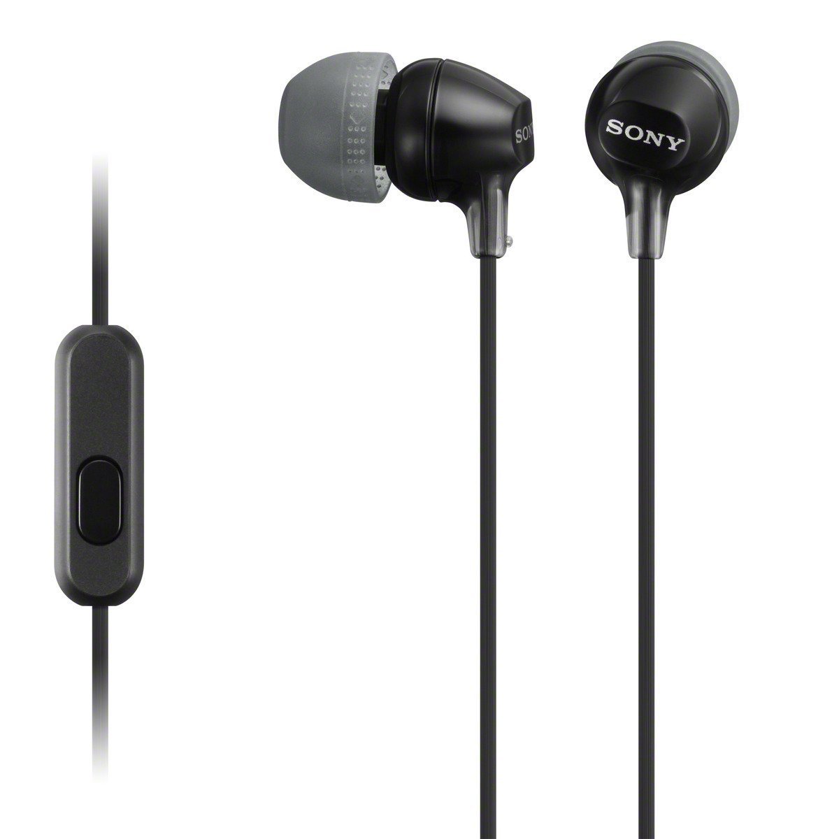 Sony: MDREX15AP In-Ear Lightweight Headphones - Black