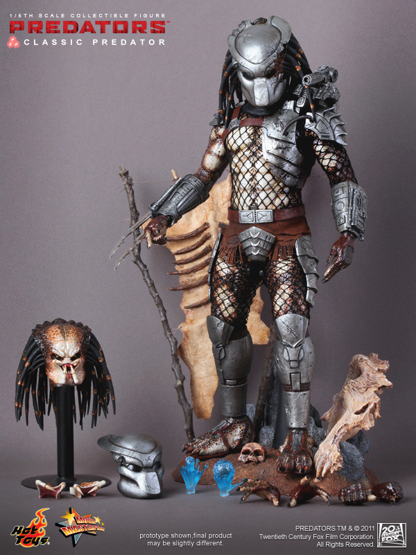 Predators 1/6 Scale 12" Action Figure Classic Predator (Movie