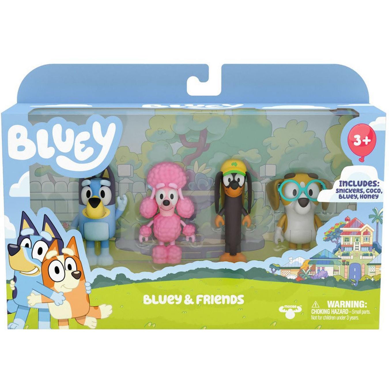Bluey And Friends - 4 Figure Pack image