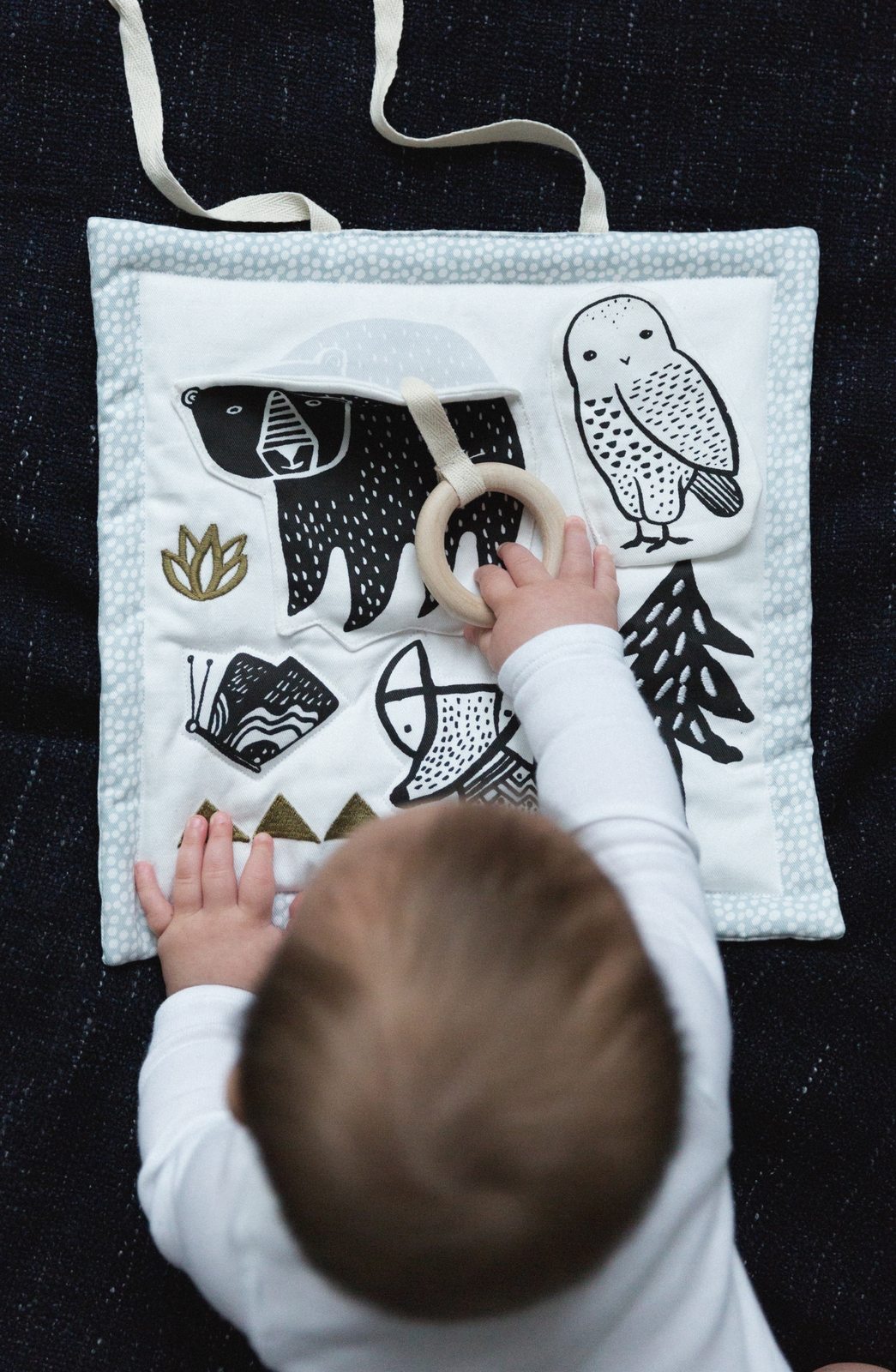Wee Gallery: Organic Activity Pad - Woodlands image