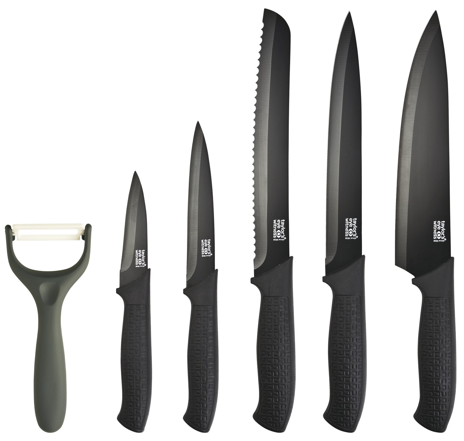 Taylor's Eye Witness 5pc Knife Set & Peeler at Mighty Ape Australia