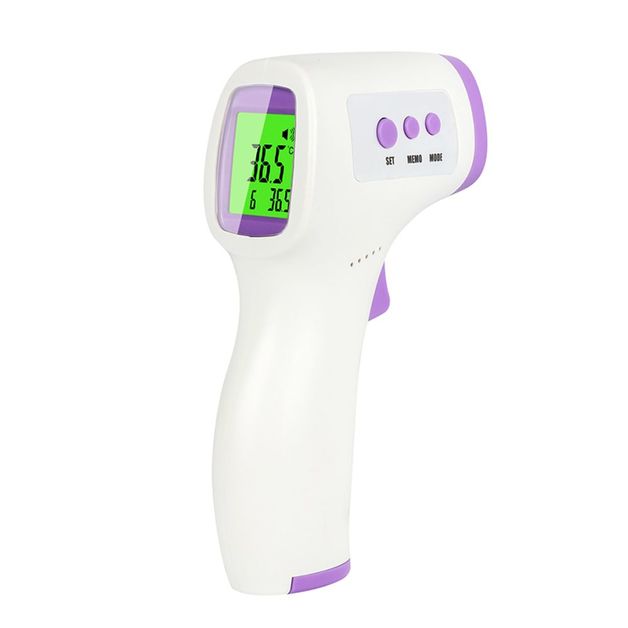 Non-Contact Handheld Infrared Portable Body Thermometer – White