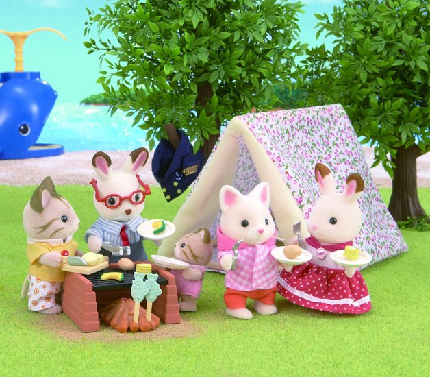 Sylvanian Families: Seaside Camping Set