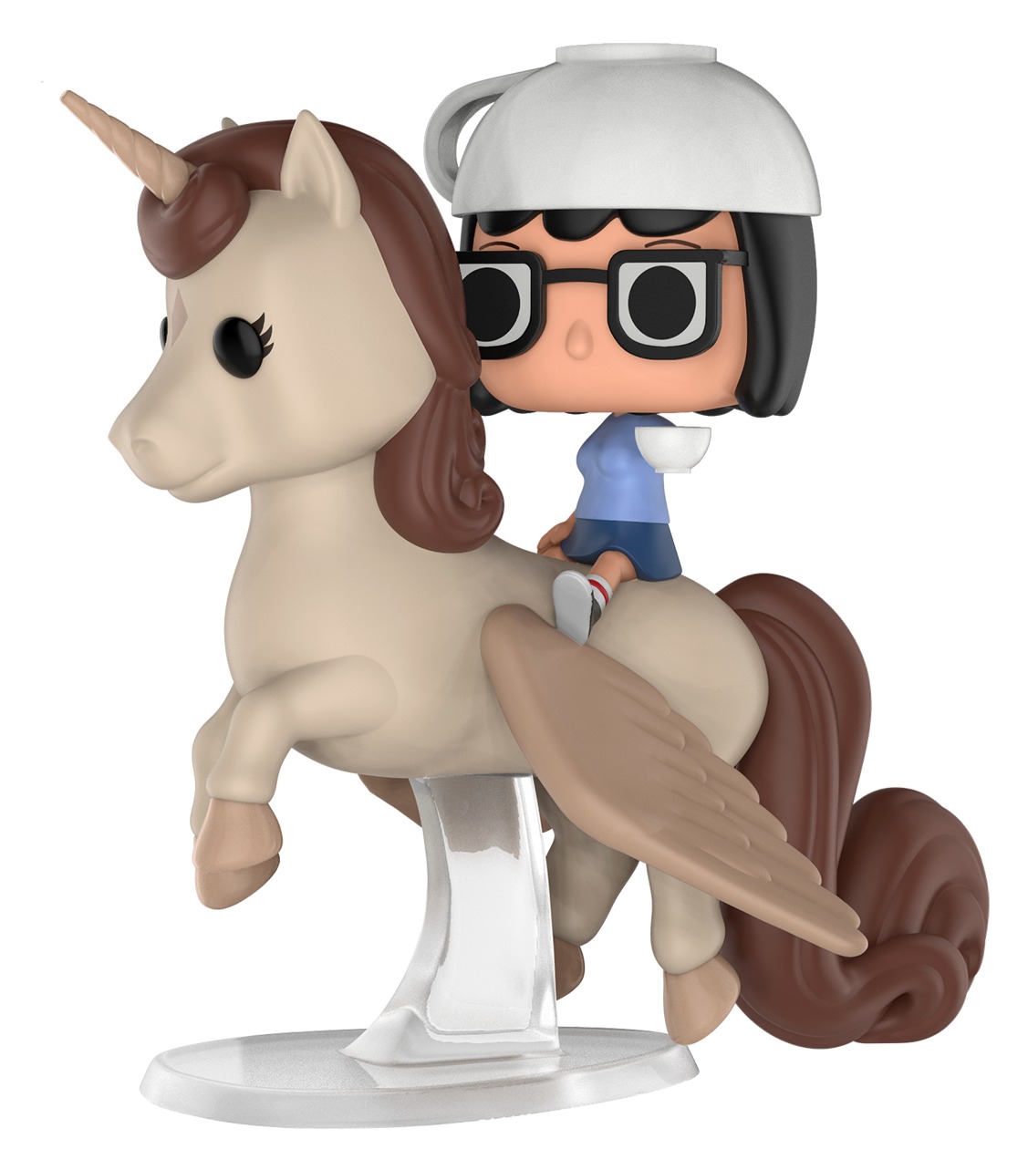 Bob's Burgers - Tina on Unicorn Pop! Ride Vinyl Figure image