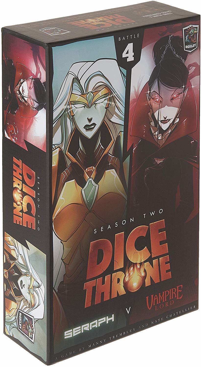 Dice Throne Seraph VS Vampire Lord Board Game at Mighty Ape NZ