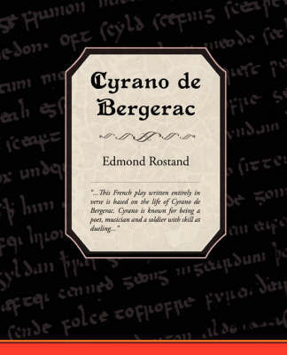 Cyrano de Bergerac by Edmond Rostand image