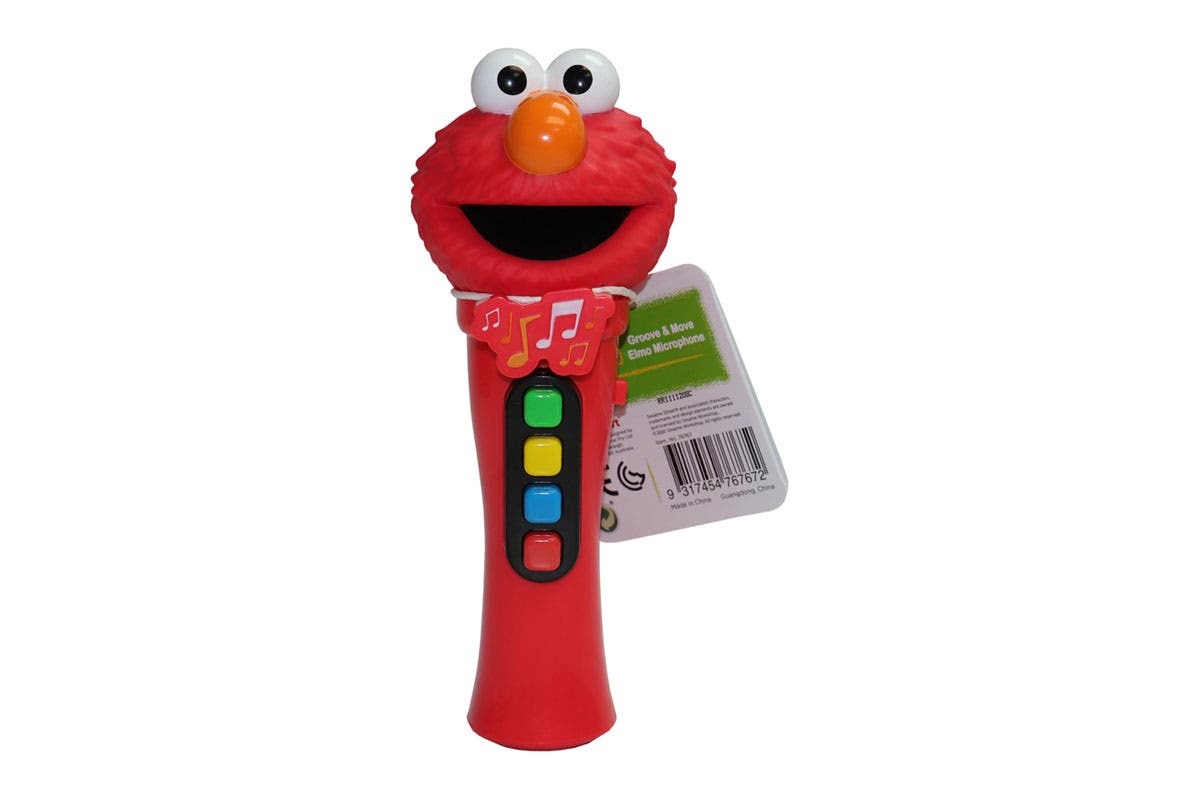 Buy Sesame Street Elmo Microphone at Mighty Ape NZ