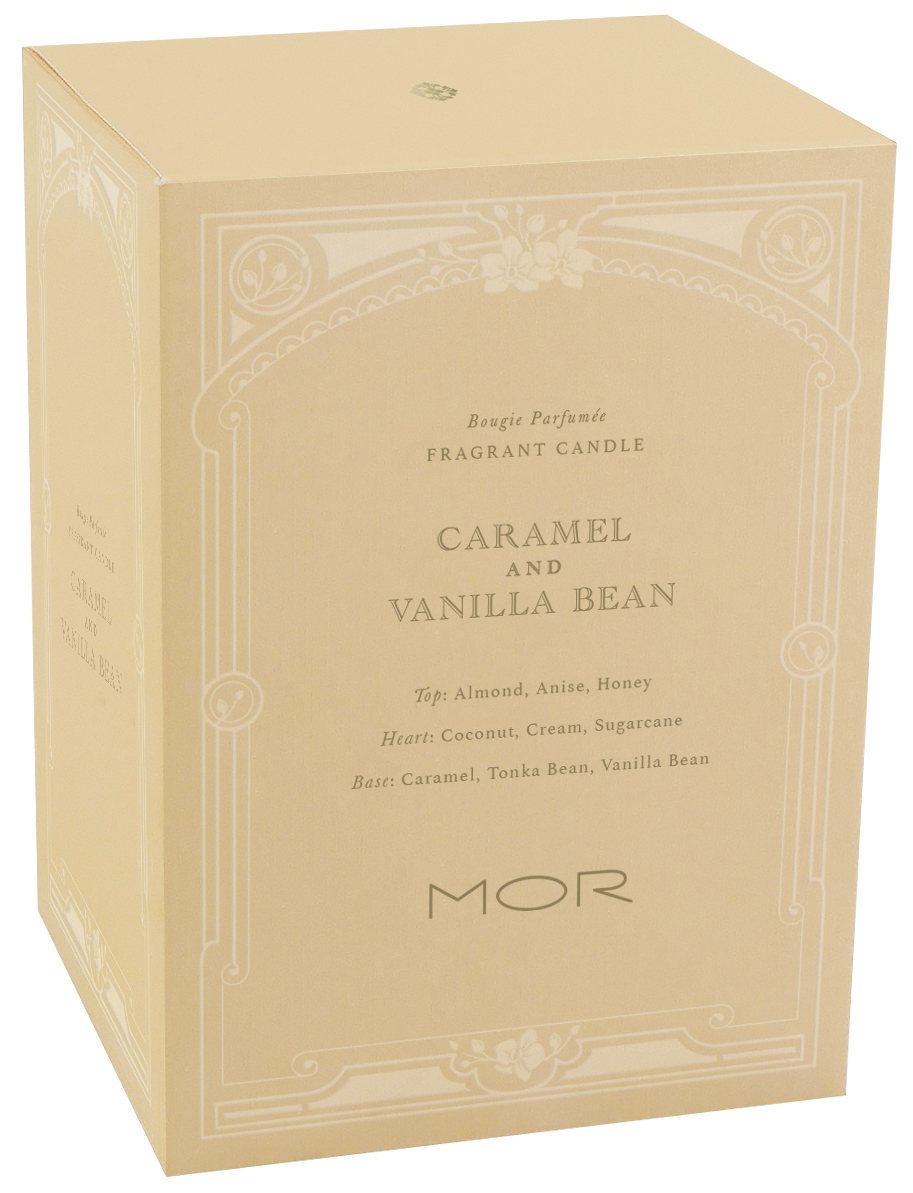 MOR Fragrant Candle - Caramel & Vanilla Bean image