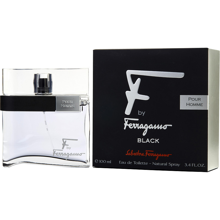 Salvatore Ferragamo: F by Ferragamo Black EDT - 100ml