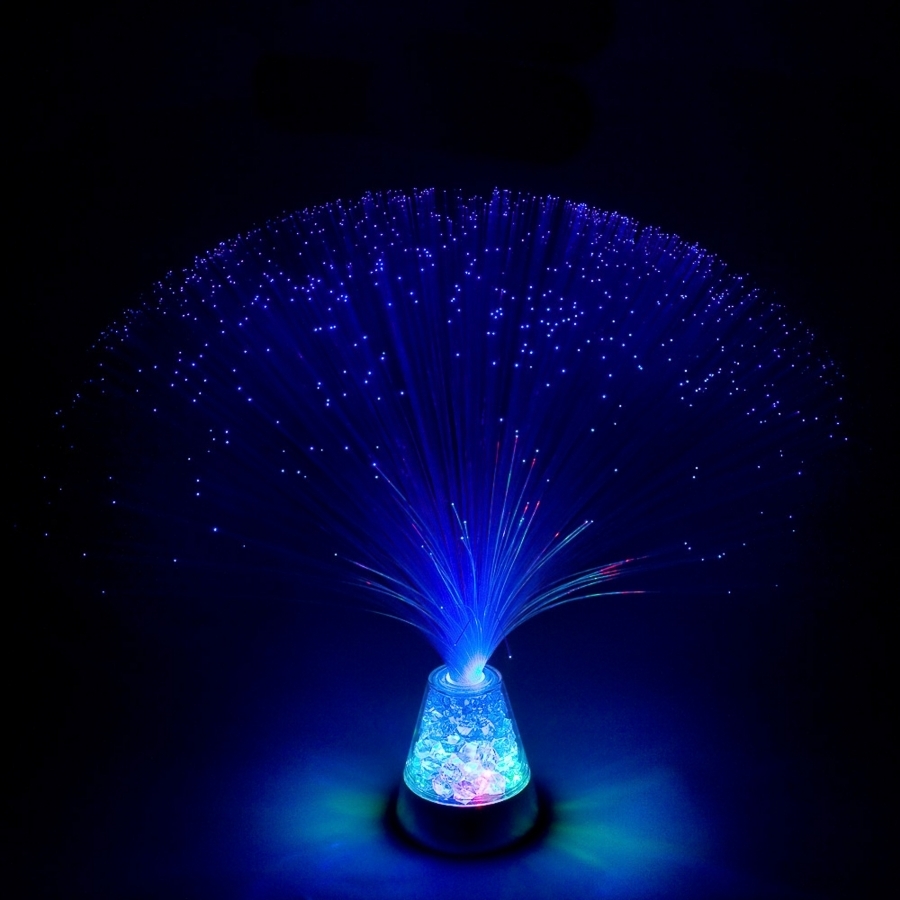 Funtime: Fibre Optic Ice Lamp - Blue image