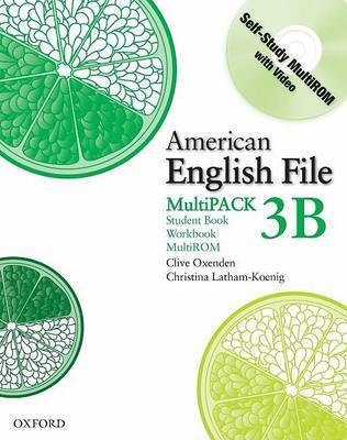 American English File Level 3: Student Book/workbook Multipack B by Christina Latham-Koenig image
